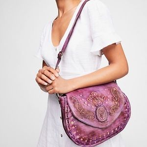 Anna Sui X Bedstu Sabanna Saddle Crossbody Bag